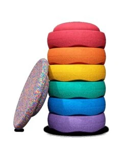 Stapelstein Classic Rainbow Bundle 6+1 Board Confetti