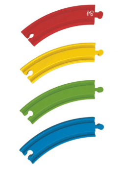 Hape Spoorbaan Uitbreiding Regenboog Track Pack