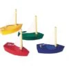 GOKI Mini Zeilboot Hout