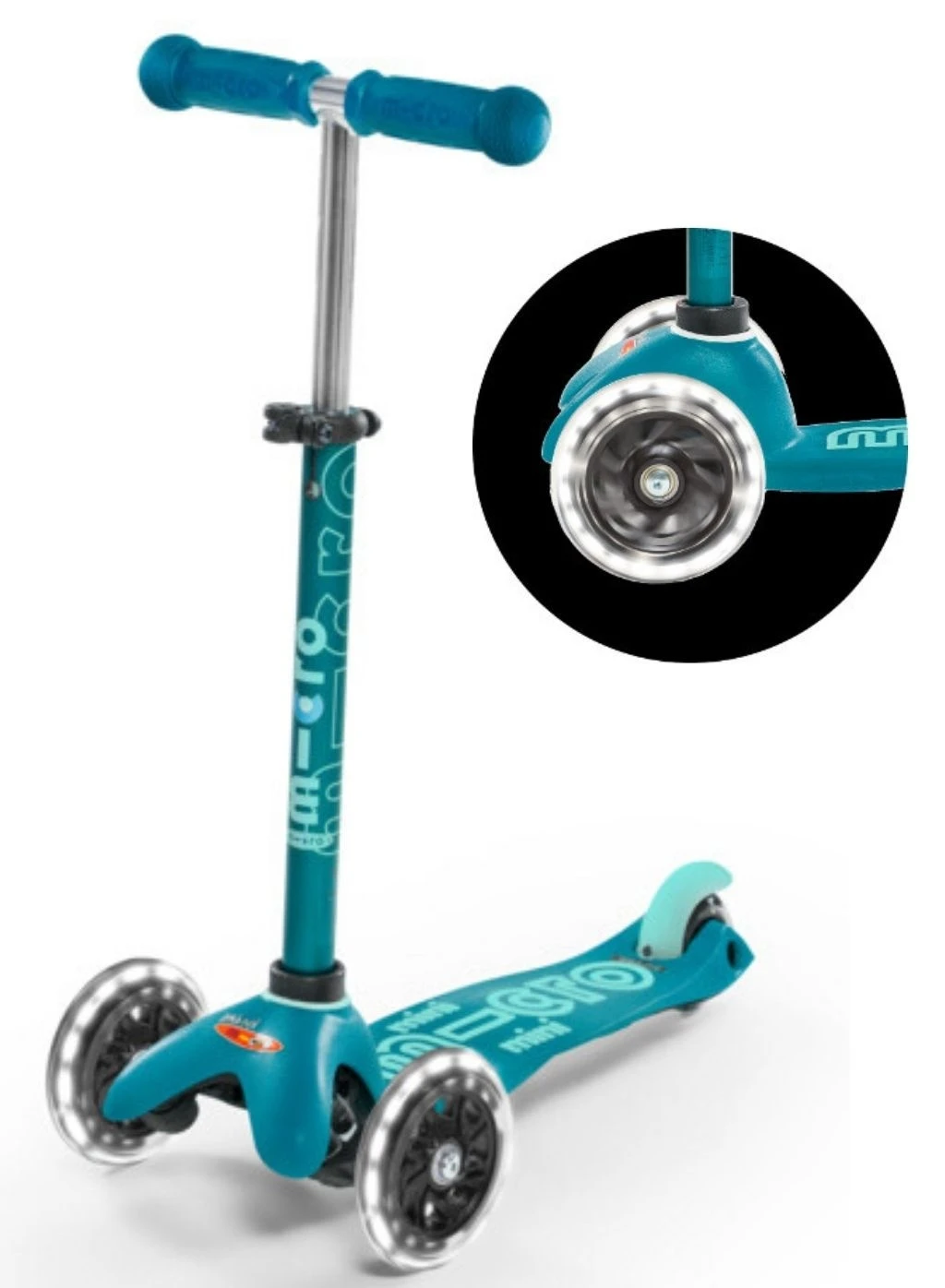 Micro Step Mini Micro Step Deluxe Aqua Led 1 Micro Step Mini Micro Step Deluxe Aqua Led