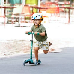 Micro Step Mini Micro Step Deluxe ECO Mint LED 13 Micro Step Mini Micro Step Deluxe ECO Mint LED -Hape || BIGJIGS || Goki Verkoopwinkel image 1221