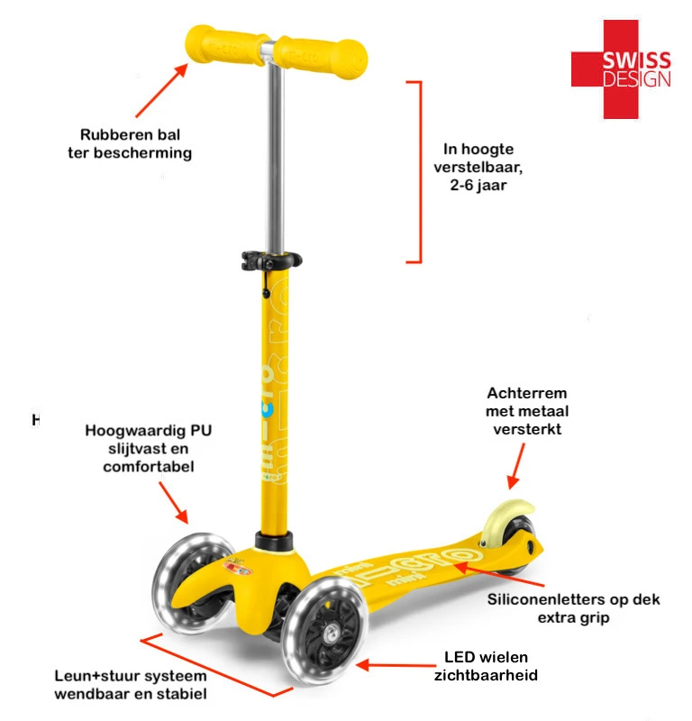 Micro Step Mini Micro Step Deluxe ECO Mint LED 9 Micro Step Mini Micro Step Deluxe ECO Mint LED - Afbeelding 9