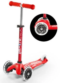 Micro Step Mini Micro Step Deluxe Rood Led