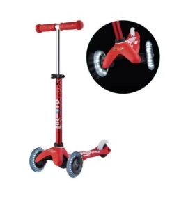 Micro Step Mini Micro Step Deluxe Rood Led -Hape || BIGJIGS || Goki Verkoopwinkel image 1245