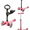 Micro Step Mini Micro Step 3in1 Deluxe Roze