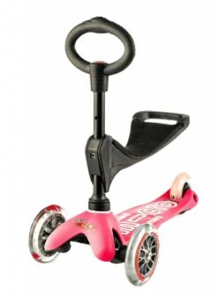 Micro Step Mini Micro Step 3in1 Deluxe Roze -Hape || BIGJIGS || Goki Verkoopwinkel image 1249