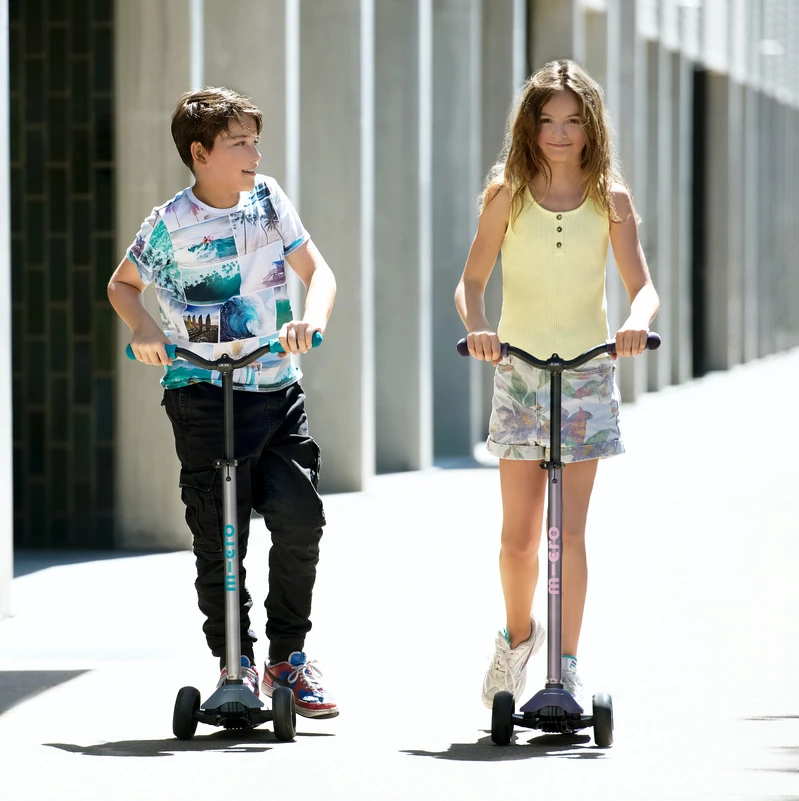 Micro Step Maxi Micro Step Deluxe PRO Grijs Aqua 6 Micro Step Maxi Micro Step Deluxe PRO Grijs Aqua - Afbeelding 6