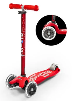 Micro Step Maxi Micro Step Deluxe Rood Led -Hape || BIGJIGS || Goki Verkoopwinkel image 1609