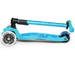 Micro Step Maxi Micro Step Deluxe Inklapbaar Blauw Led -Hape || BIGJIGS || Goki Verkoopwinkel image 1614