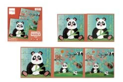 Scratch Magneet Puzzelboek Panda