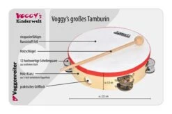 Voggenreiter Voggys Grote Tamboerijn Hout -Hape || BIGJIGS || Goki Verkoopwinkel image 1727