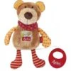 Sigikid Knuffel Beer Muziekknuffel Red Stars