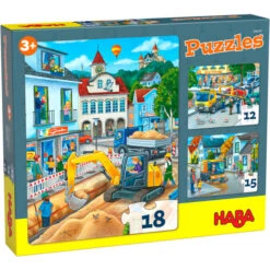 Haba Puzzels - In De Stad
