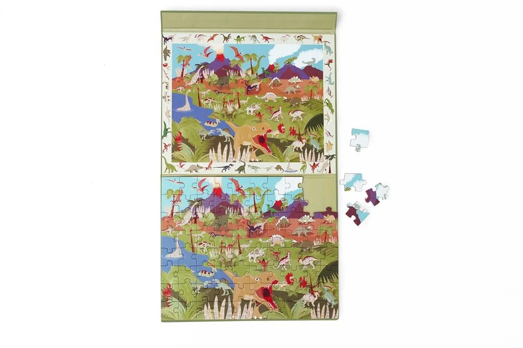 Scratch Magnetische Puzzel 2 In 1 Dino 80pcs 2 Scratch Magnetische Puzzel 2 In 1 Dino 80pcs - Afbeelding 2