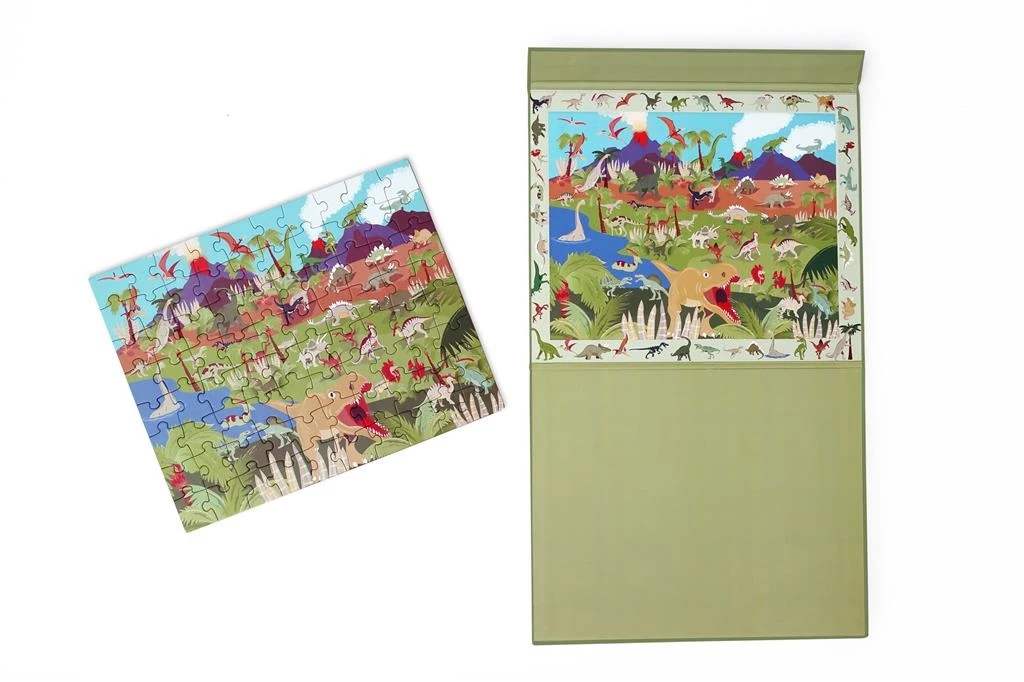 Scratch Magnetische Puzzel 2 In 1 Dino 80pcs 3 Scratch Magnetische Puzzel 2 In 1 Dino 80pcs - Afbeelding 3