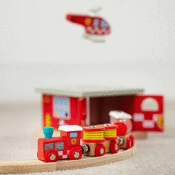 Bigjigs Houten Trein Fire And Rescue -Hape || BIGJIGS || Goki Verkoopwinkel image 30