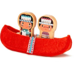 Lilliputiens Speelset Wigwam En Indianen -Hape || BIGJIGS || Goki Verkoopwinkel image 324