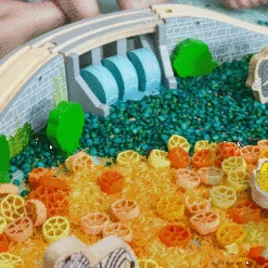 Bigjigs Trein Uitbreiding Waterfall Bridge -Hape || BIGJIGS || Goki Verkoopwinkel image 33