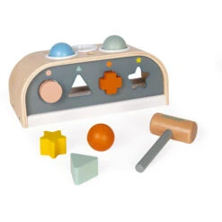 Janod Hamerbank Vormenstoof Sweet Cocoon 8 Janod Hamerbank Vormenstoof Sweet Cocoon -Hape || BIGJIGS || Goki Verkoopwinkel image 474