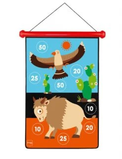 Scratch Magnetisch Dart Spel Indian -Hape || BIGJIGS || Goki Verkoopwinkel image 519