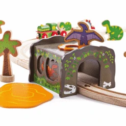 Bigjigs Trein T-Rex Tunnel