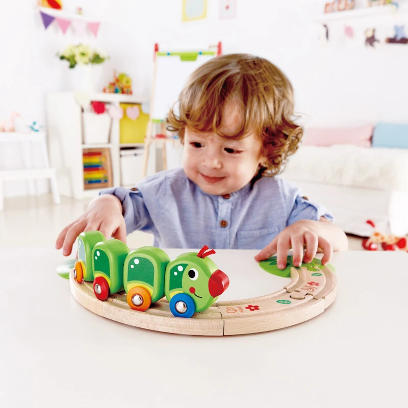 Hape Trein Rups Caterpillar Train Set 2 Hape Trein Rups Caterpillar Train Set - Afbeelding 2