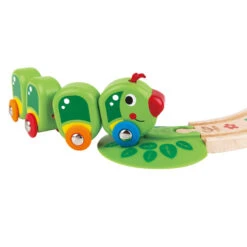 Hape Trein Rups Caterpillar Train Set 6 Hape Trein Rups Caterpillar Train Set -Hape || BIGJIGS || Goki Verkoopwinkel image 612