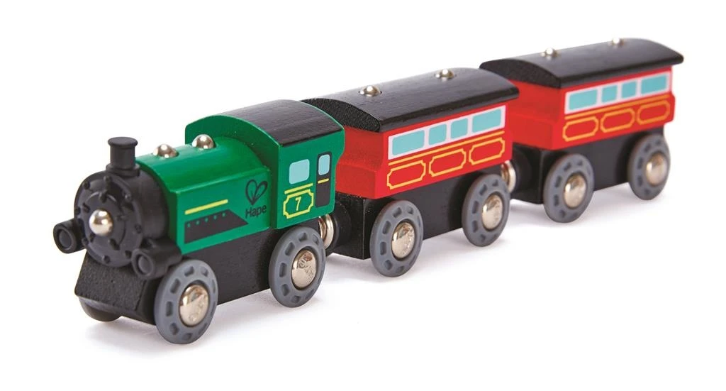 Hape Stoomtrein Met Wagons 1 Hape Stoomtrein Met Wagons