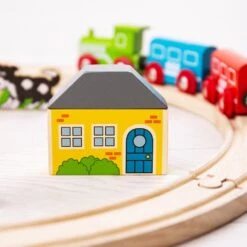 Bigjigs Houten Trein Set My First Train -Hape || BIGJIGS || Goki Verkoopwinkel image 636