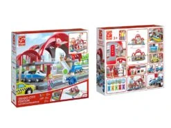 Hape Treinstation Grand City Station -Hape || BIGJIGS || Goki Verkoopwinkel image 659