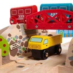 Bigjigs Houten Trein Road & Rail Set 80-delig -Hape || BIGJIGS || Goki Verkoopwinkel image 686