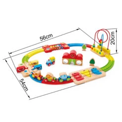 Hape Treinset Regenboog -Hape || BIGJIGS || Goki Verkoopwinkel image 714