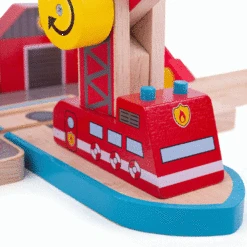 Bigjigs Trein Uitbreiding Fire Sea Rescue -Hape || BIGJIGS || Goki Verkoopwinkel image 74