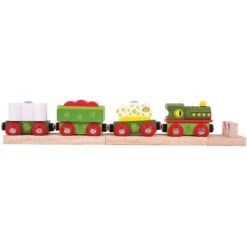 Bigjigs Dino Trein Met Wagons