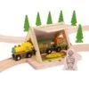 Bigjigs Houten Trein Uitbreiding Safari Tent