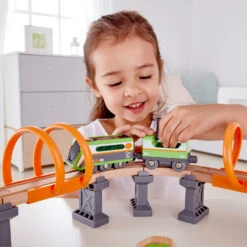 Hape Treinset Solar Power Circuit -Hape || BIGJIGS || Goki Verkoopwinkel image 854