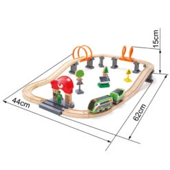 Hape Treinset Solar Power Circuit -Hape || BIGJIGS || Goki Verkoopwinkel image 856
