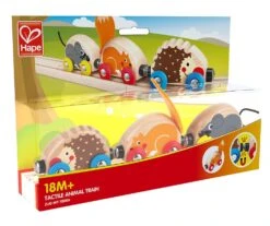 Hape Trein Met Bosdieren Tactile Animal Train -Hape || BIGJIGS || Goki Verkoopwinkel image 877