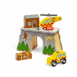 Bigjigs Trein Uitbreiding Mountain Rescue