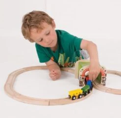 Bigjigs Dubbele Tunnel -Hape || BIGJIGS || Goki Verkoopwinkel image 889