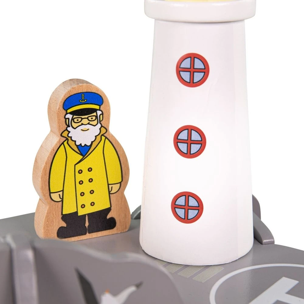 Bigjigs Lighthouse 4-way Tunnel 2 Bigjigs Lighthouse 4-way Tunnel - Afbeelding 2