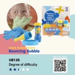 Uncle Bubble Bellenblaas Bouncing Bubble Set -Hape || BIGJIGS || Goki Verkoopwinkel image 930