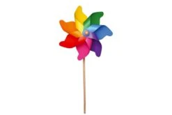 Giobas Windmolen Regenboog 76cm