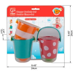 Hape Happy Buckets Set -Hape || BIGJIGS || Goki Verkoopwinkel image 996